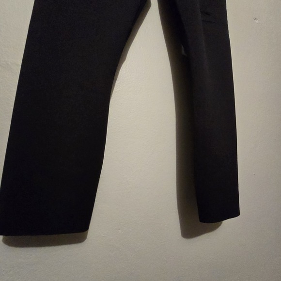 Nike Dry Fit Mid-Rise Cropped Scuba Leggings Womens SM Running Black DQ5908-010 - Picture 2 of 11